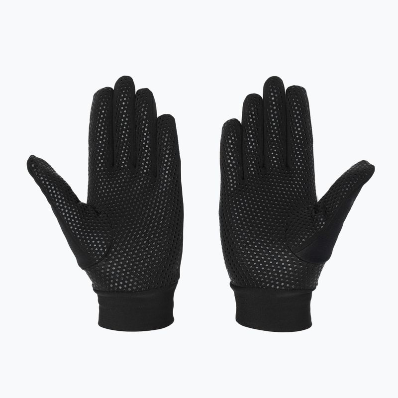 Women's cycling gloves Rogelli Laval Mid Season LW Windproof black 3