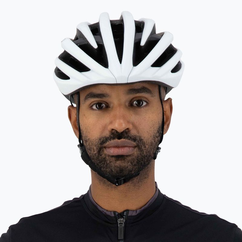 Rogelli Tecta white/black bicycle helmet 3