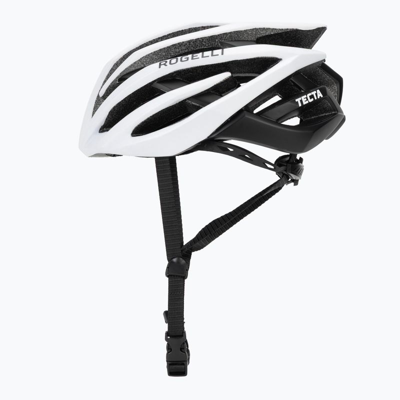 Rogelli Tecta white/black bicycle helmet 3