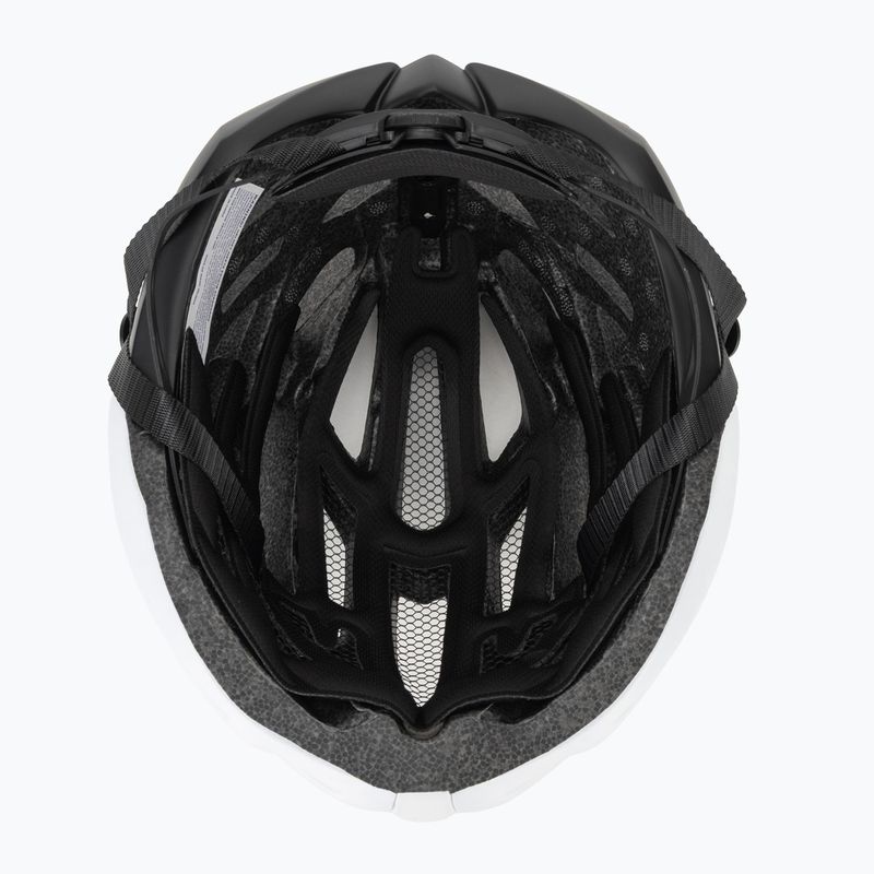 Rogelli Tecta white/black bicycle helmet 5