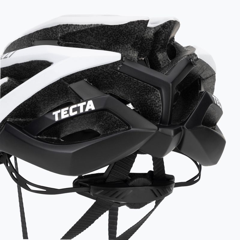Rogelli Tecta white/black bicycle helmet 7