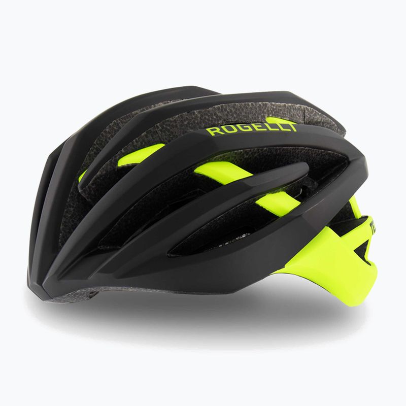 Rogelli Tecta black/fluor bicycle helmet 6