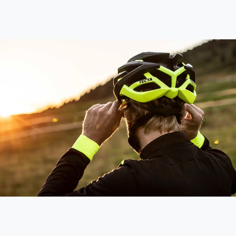 Rogelli Tecta black/fluor bicycle helmet 15