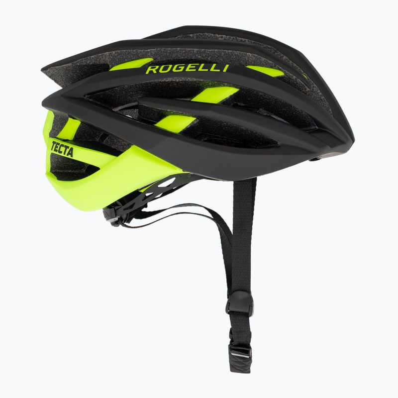 Rogelli Tecta black/fluor bicycle helmet 4