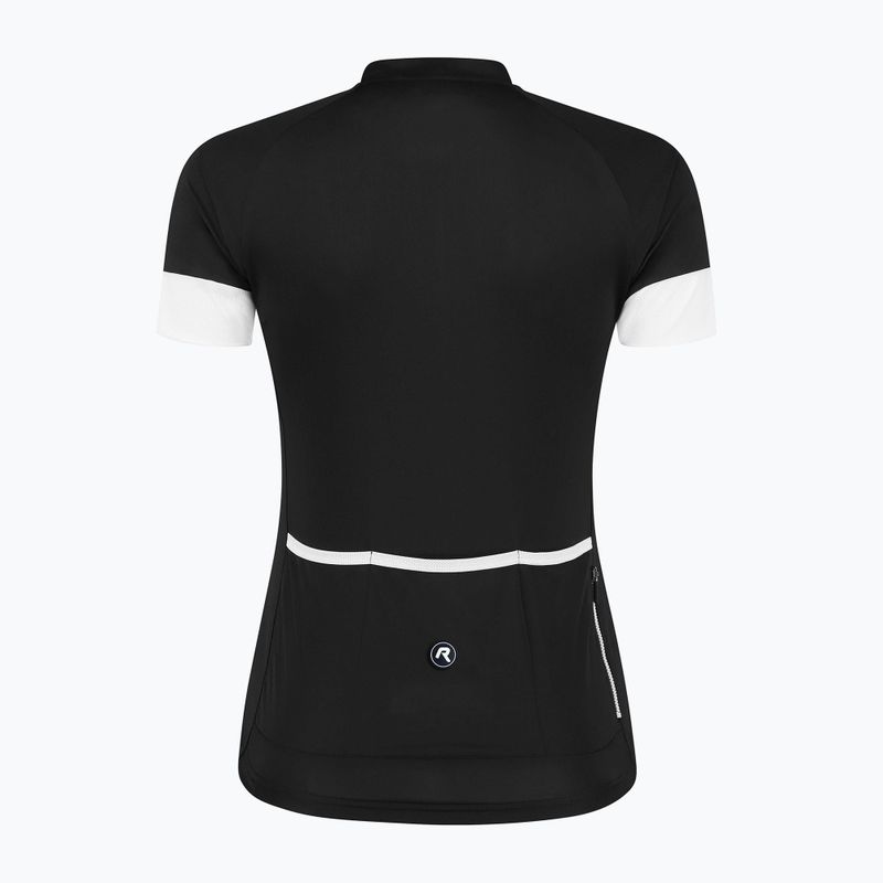 Women's cycling jersey Rogelli Modesta black /white 5