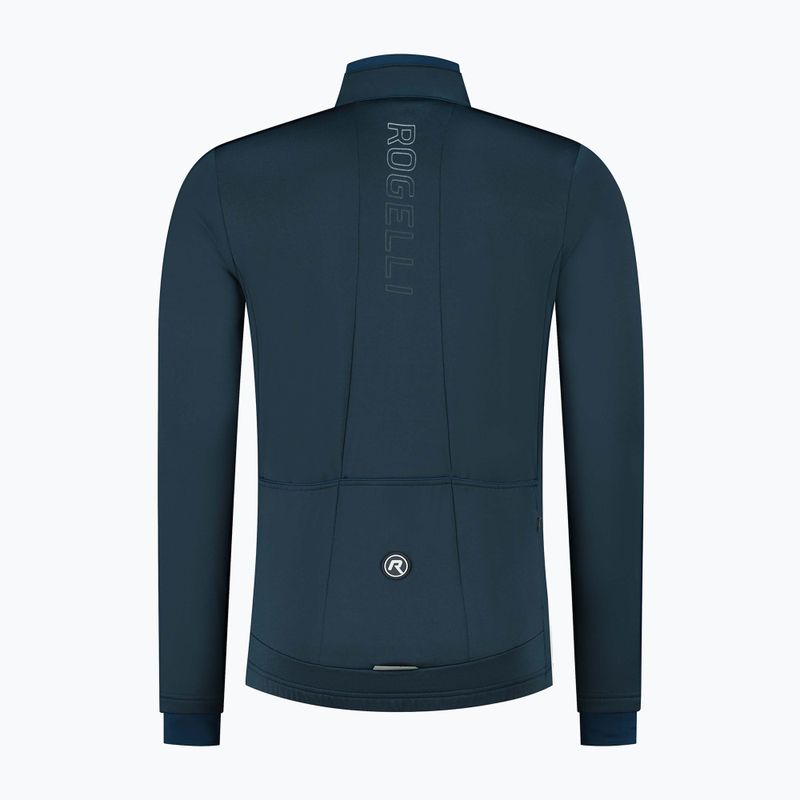 Men's cycling longsleeve Rogelli Essential blue 5