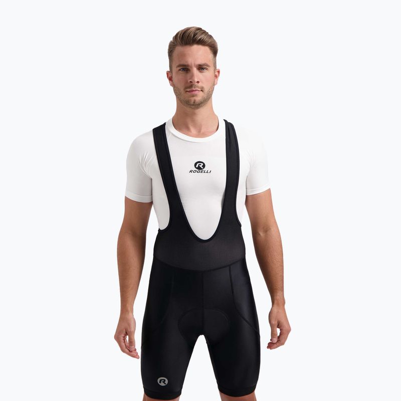 Rogelli Core Bib Short men's cycling shorts black