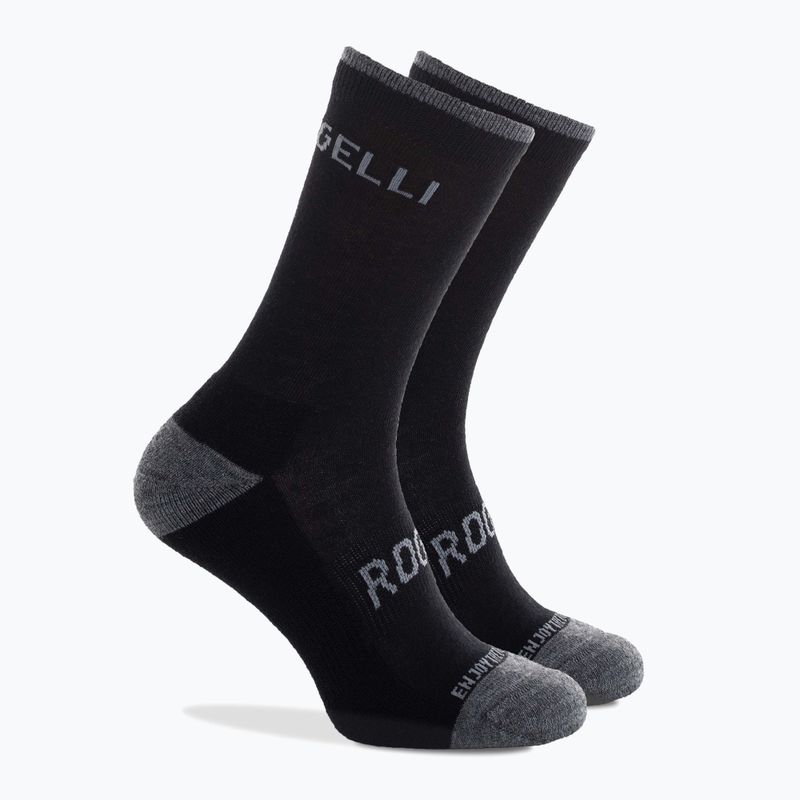 Rogelli Wool Wintersocks cycling socks black