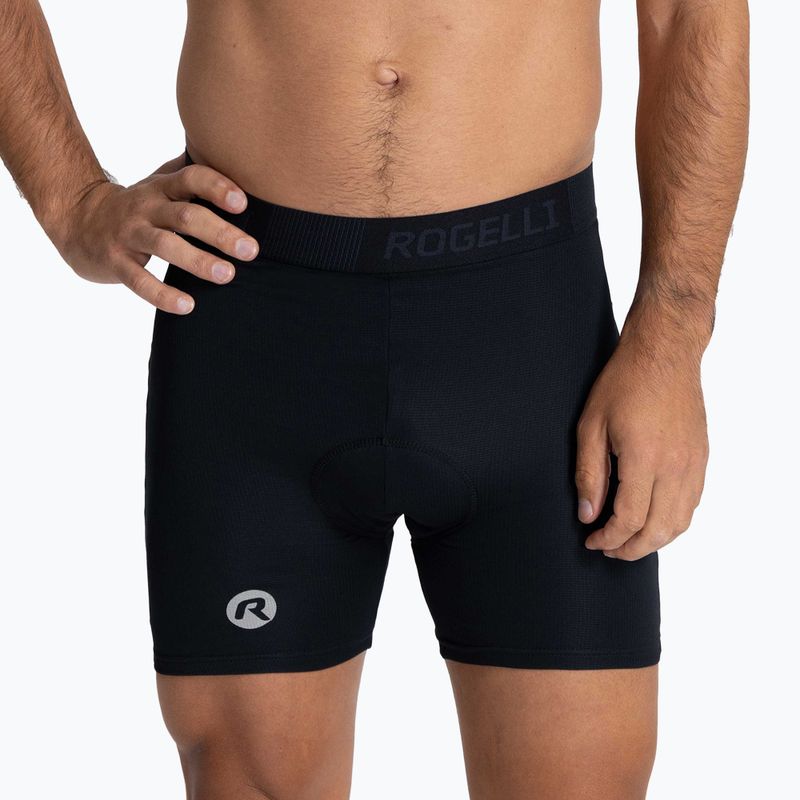 Men's cycling boxers Rogelli Boxer black 3