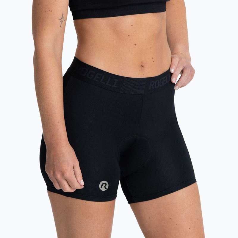 Women's cycling boxers Rogelli Boxer black 3