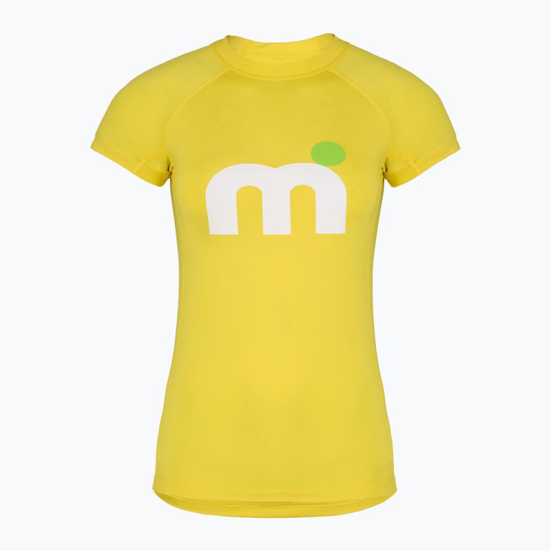 Women's swim shirt Mistral Miami Lycra yellow 4