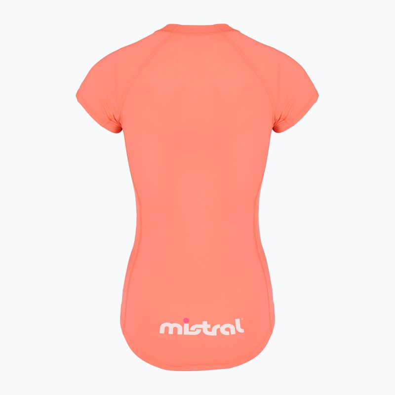 Women's swim shirt Mistral Miami Lycra peach 5