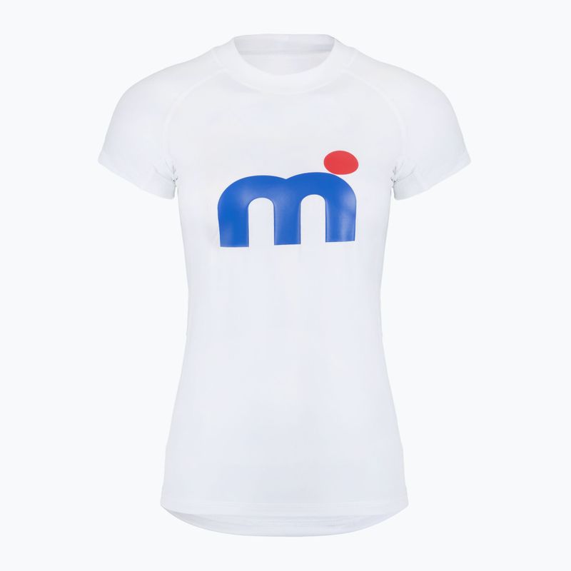 Women's swim shirt Mistral Miami Lycra white 4