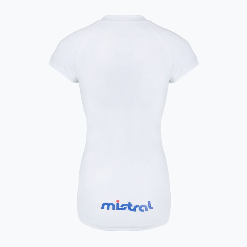 Women's swim shirt Mistral Miami Lycra white 5
