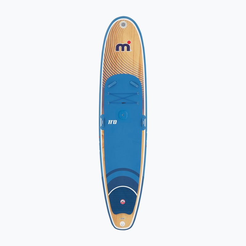SUP Mistral Sunburst Air 11'0 Wood blue/white board 3