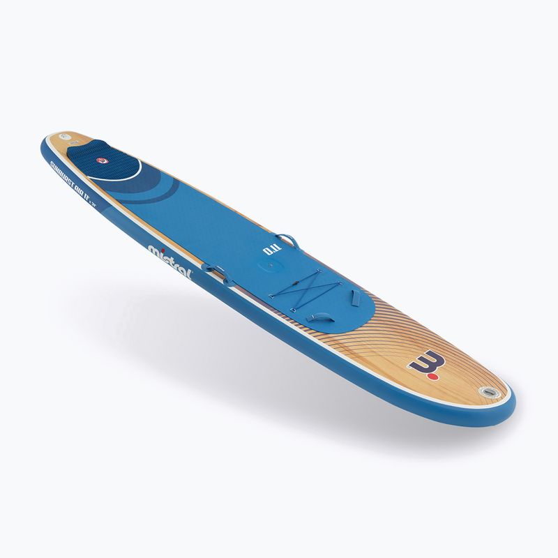 SUP Mistral Sunburst Air 11'0 Wood blue/white board 6