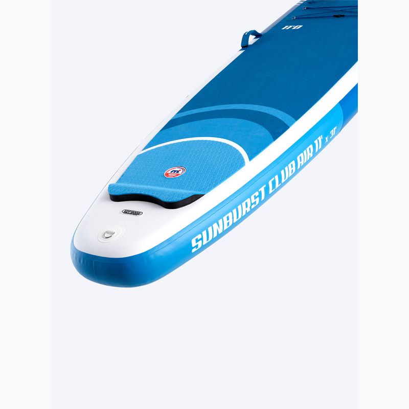 Mistral Sunburst Club Air 11'0 blue/white SUP board 8