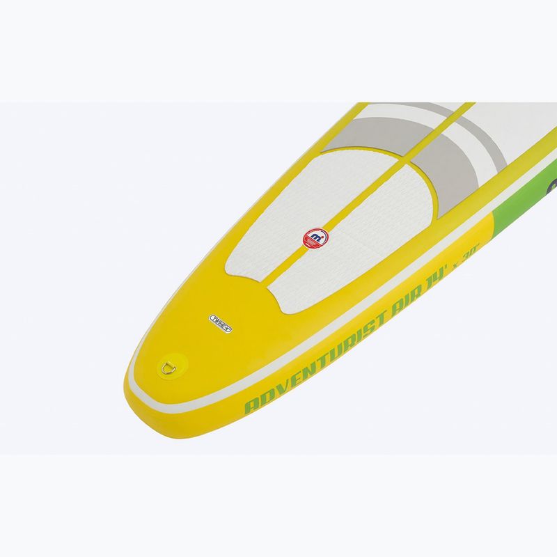 SUP board Mistral Adventurist Air 14'0" green/white/yellow 6