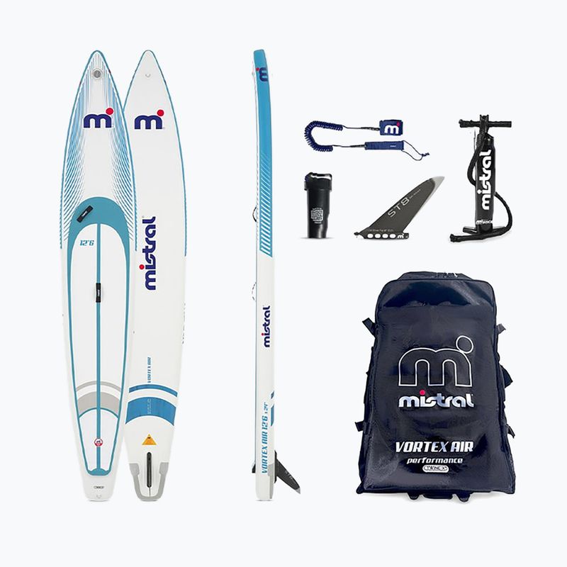 SUP board Mistral Vortex Air 12'6" x 24" blue/white