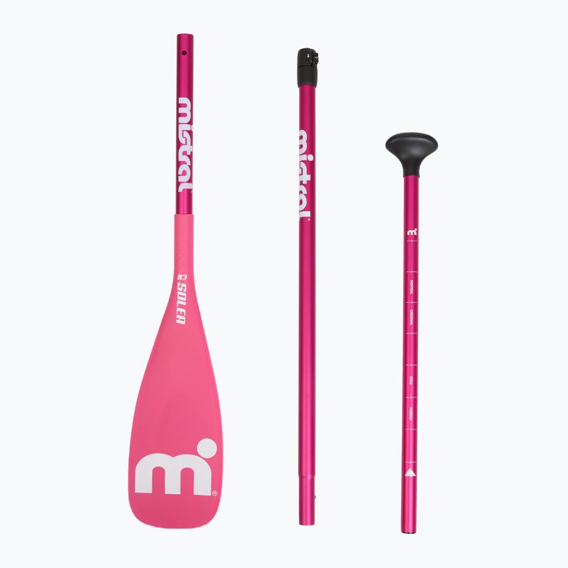 Paddle SUP 3-częściowe Mistral Solea Alu pink 3