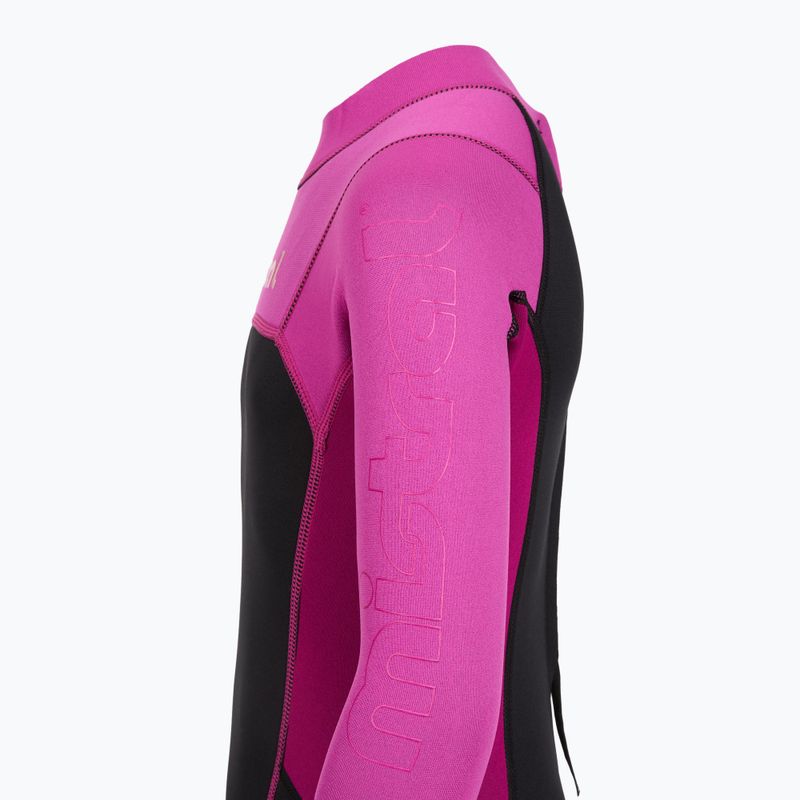 Children's swimming wetsuit Mistral Breeze 76 2,5/2mm Kids Suit black/pink 5
