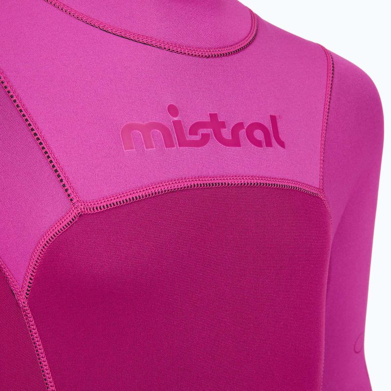 Children's swimming wetsuit Mistral Breeze 76 2,5/2mm Kids Suit pink 4