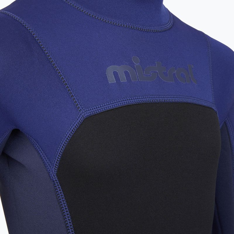 Children's swimming wetsuit Mistral Breeze 76 2,5/2mm Kids Suit black/blue 4
