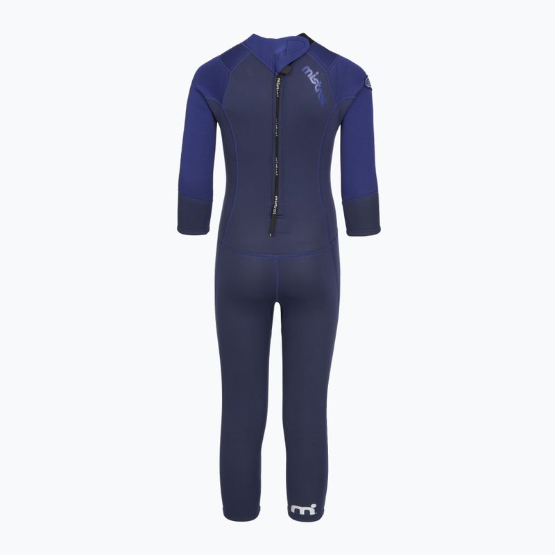 Children's swimming wetsuit Mistral Breeze 76 2,5/2mm Kids Suit blue 3