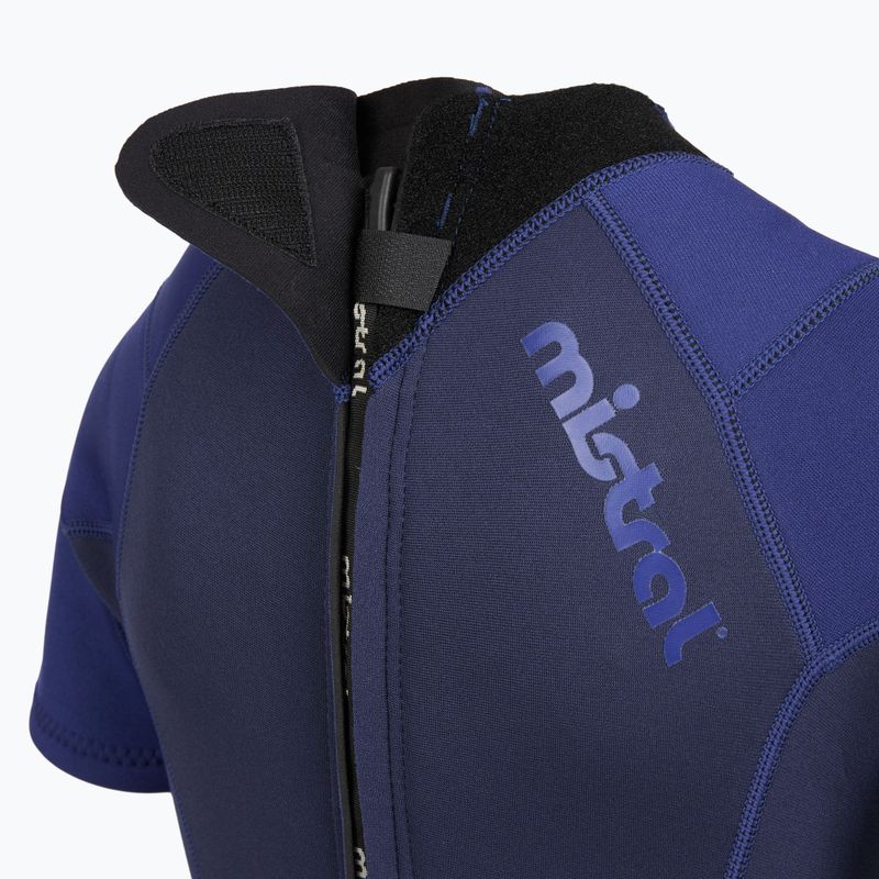 Children's swimming wetsuit Mistral Breeze 76 2,5/2mm Kids Shorty blue 5