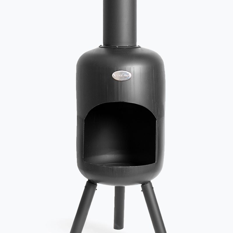Outdoor fireplace BonFeu Bonbini black 5