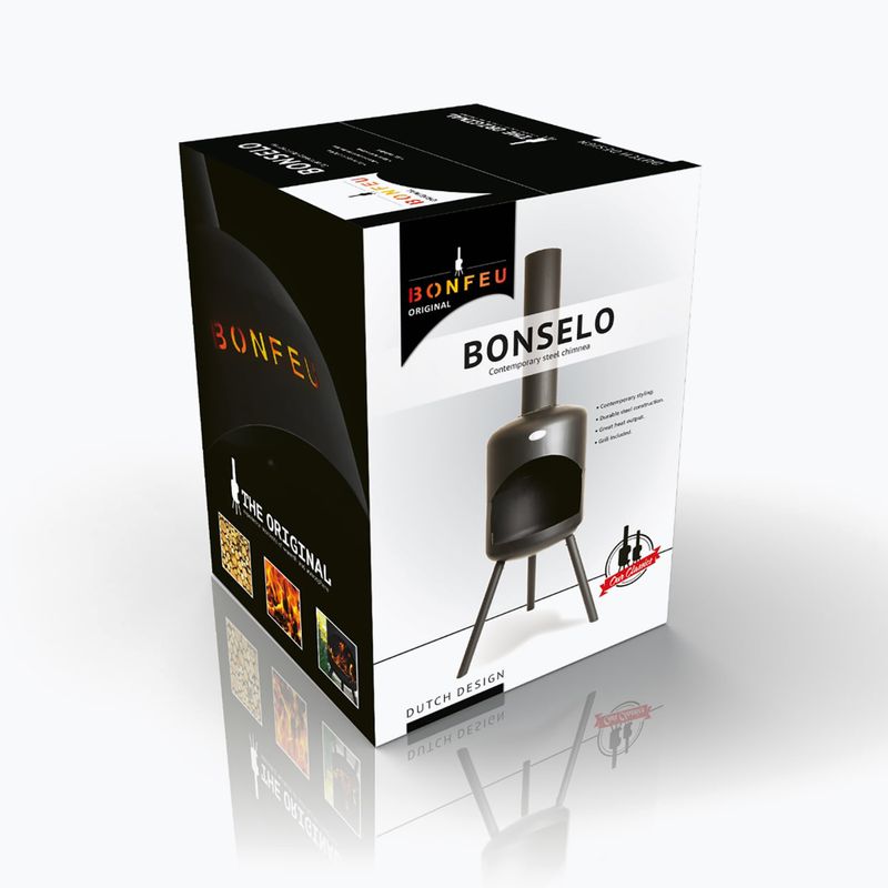 Outdoor fireplace BonFeu Bonselo black 10