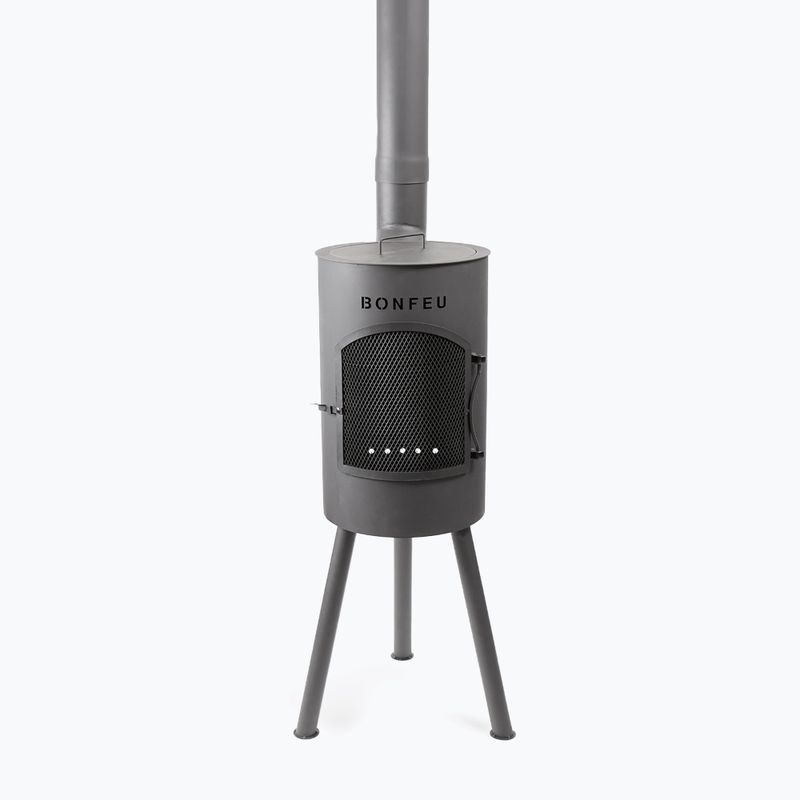 Outdoor fireplace BonFeu BonGiano SP black 3