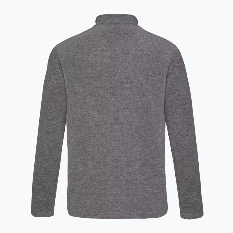 Men's fleece sweatshirt Protest Perfectym 1/4 Zip Active dark grey melee 7