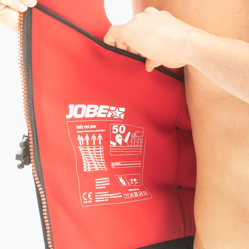 JOBE men's safety waistcoat Unify red 244921005 7