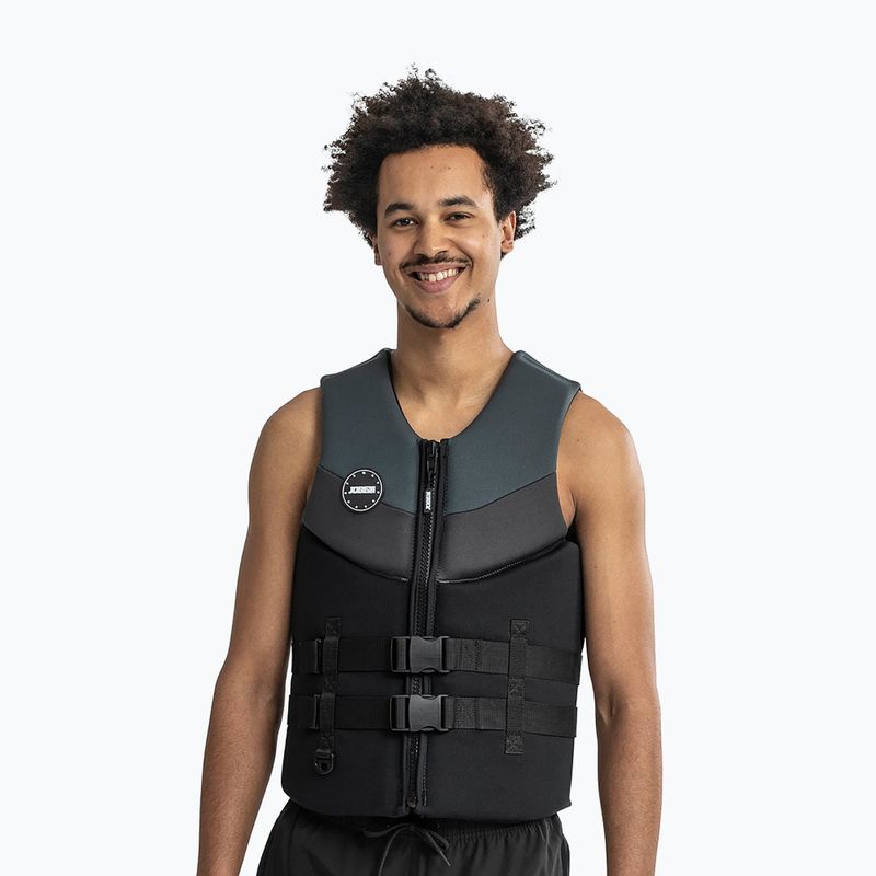 Men's belay waistcoat JOBE Neoprene grey 244922001 4