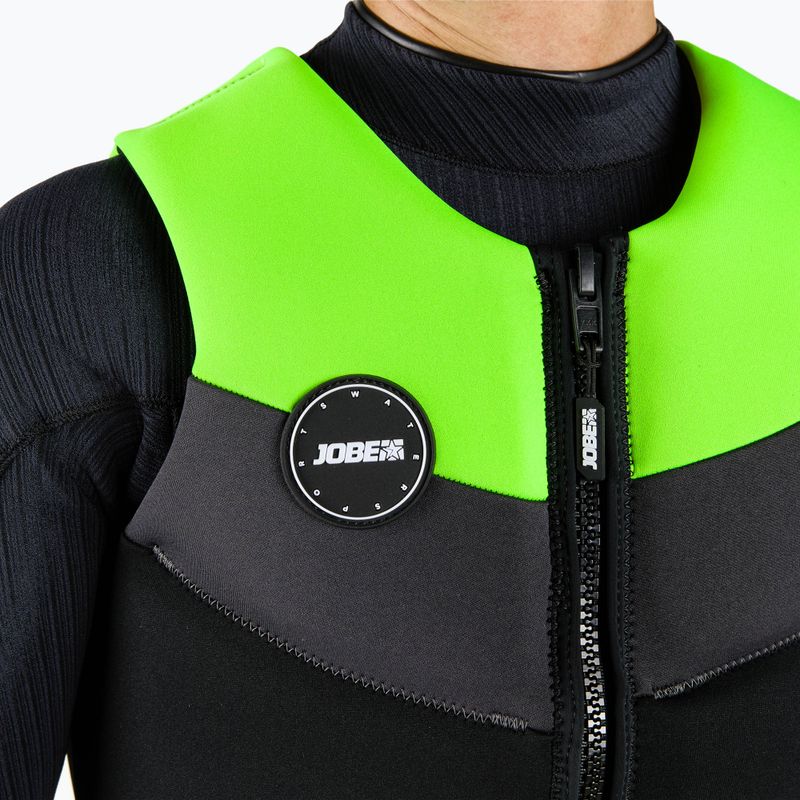 Men's JOBE Neoprene belay waistcoat black-green 244922004 4