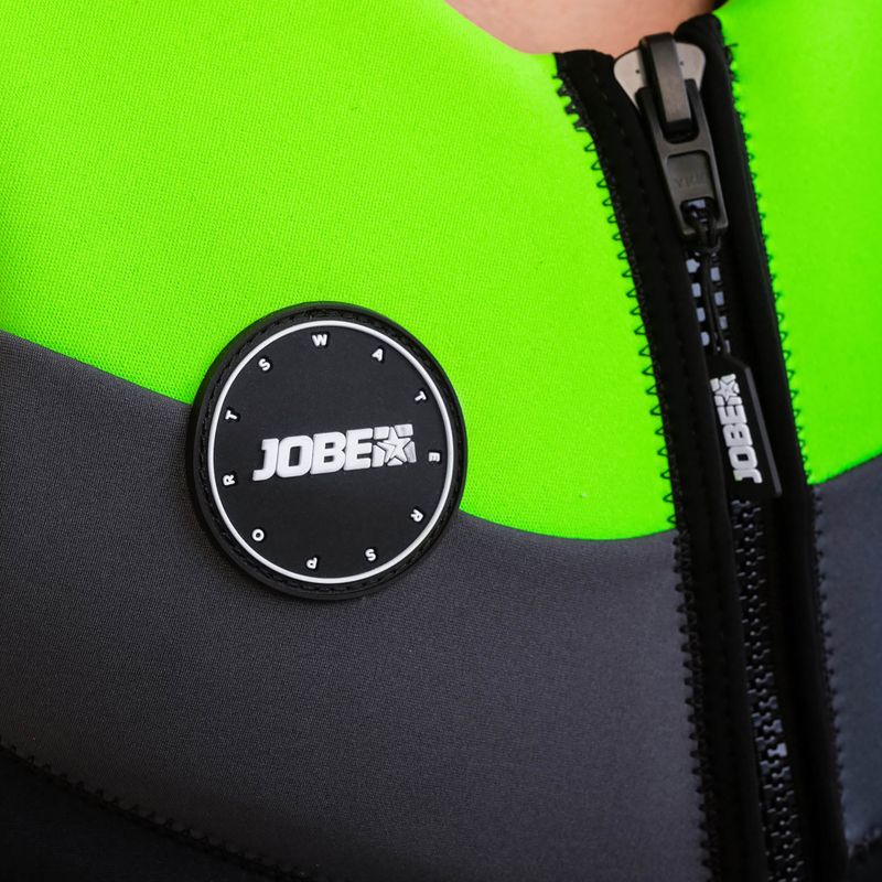 Men's JOBE Neoprene belay waistcoat black-green 244922004 5