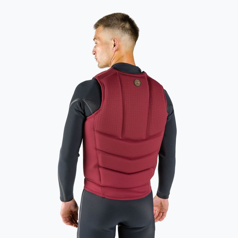 JOBE men's belay waistcoat Fragment red 244922009 3