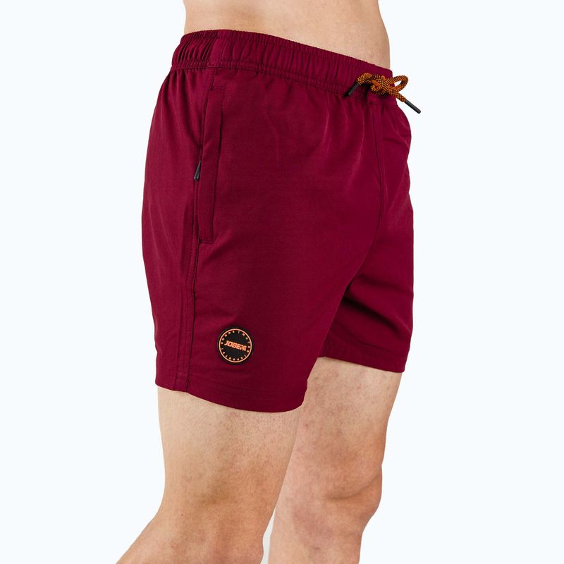 Men's JOBE Swimshort maroon 314022001