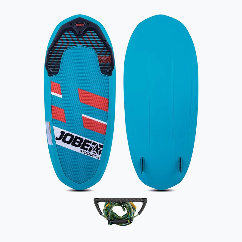 JOBE Stimmel + Tow Hook Handle Package blue 258822001 towing board behind a motorboat 6