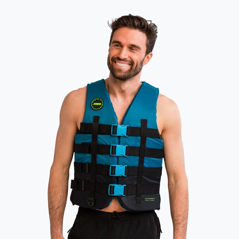 JOBE 4 Buckle Life Vest blue 244823002