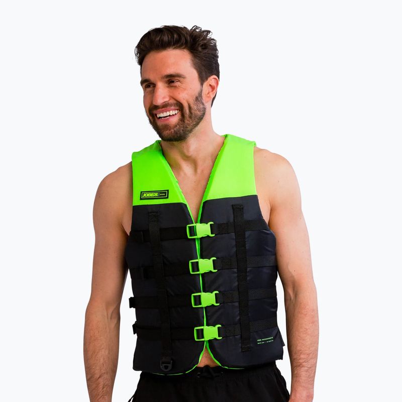 JOBE Dual Life Vest black and green 244823005