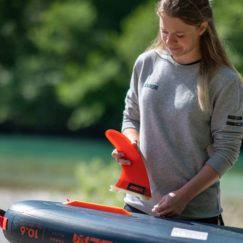 JOBE Honeycomb SUP board fin orange 2