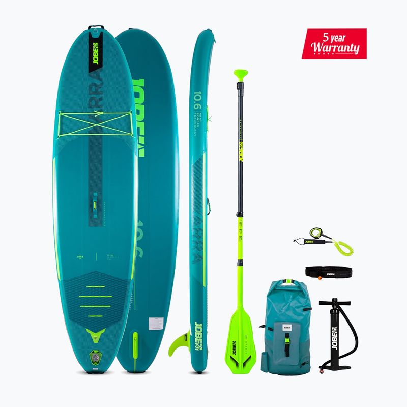 SUP board JOBE Yarra 10'6" Package green 486423012