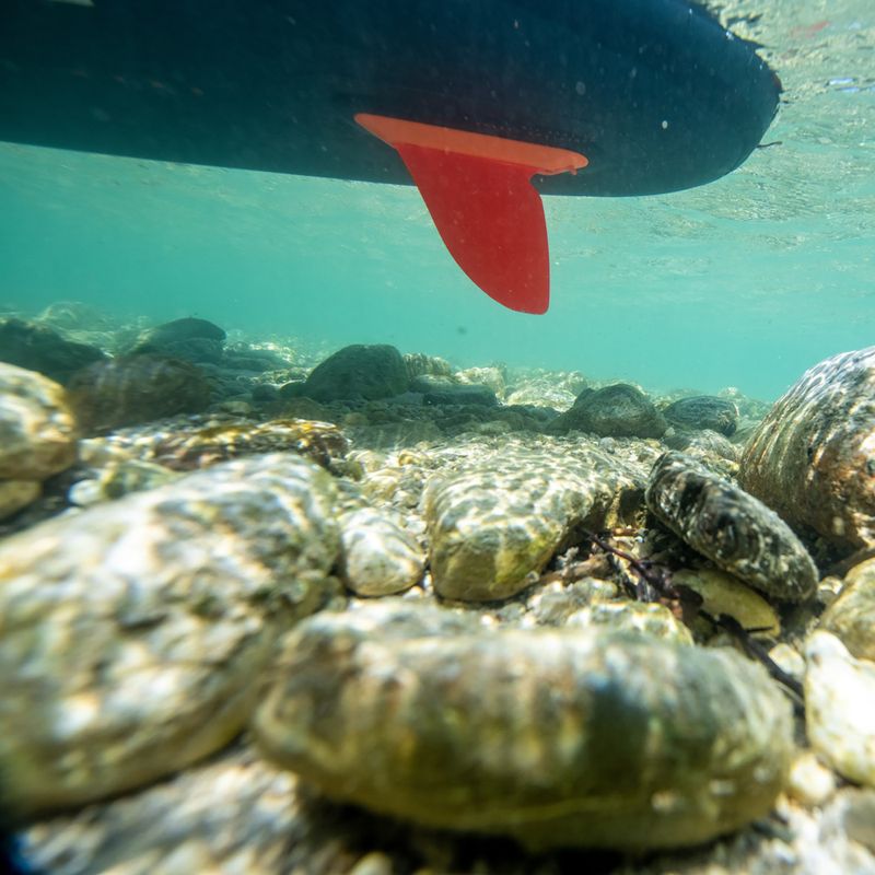 JOBE River orange SUP board fin 3