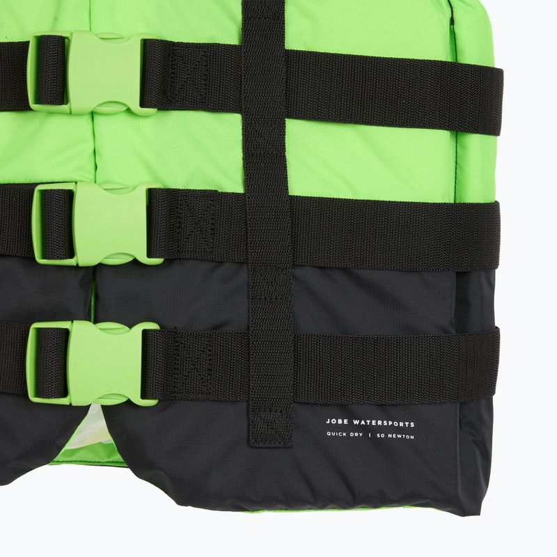 JOBE 4 Buckle belay waistcoat lime 3