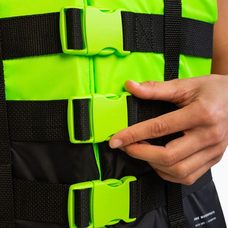 JOBE 4 Buckle belay waistcoat lime 5