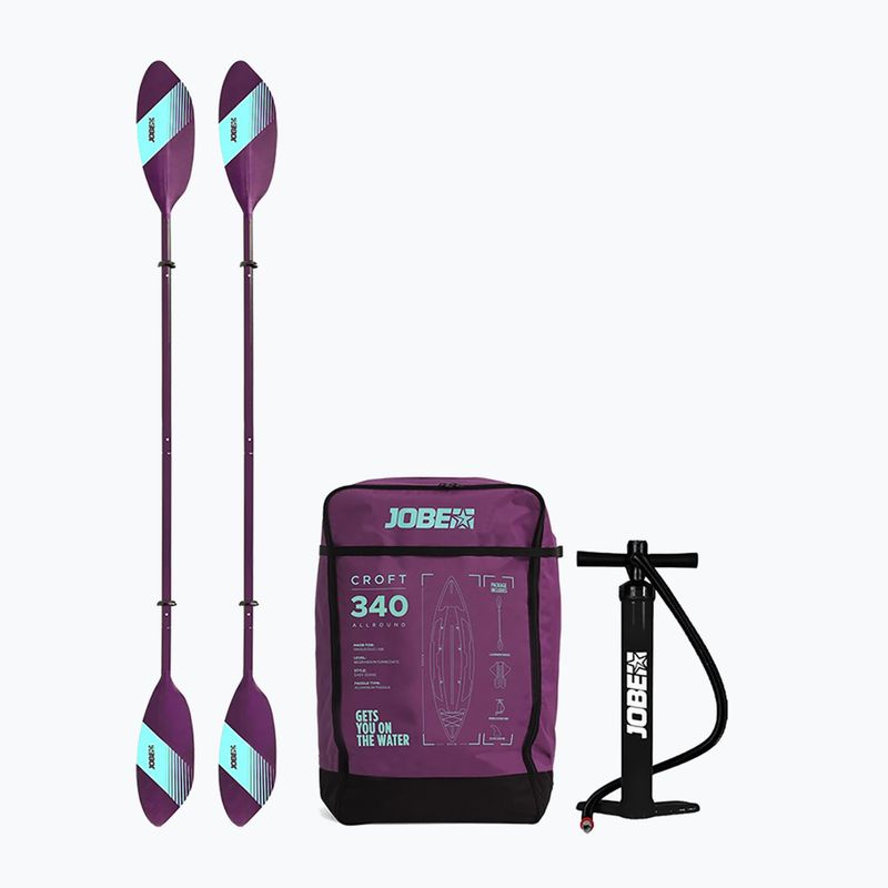 JOBE Croft Inflatable 2-person Kayak Package 340 cm sunset purple 12