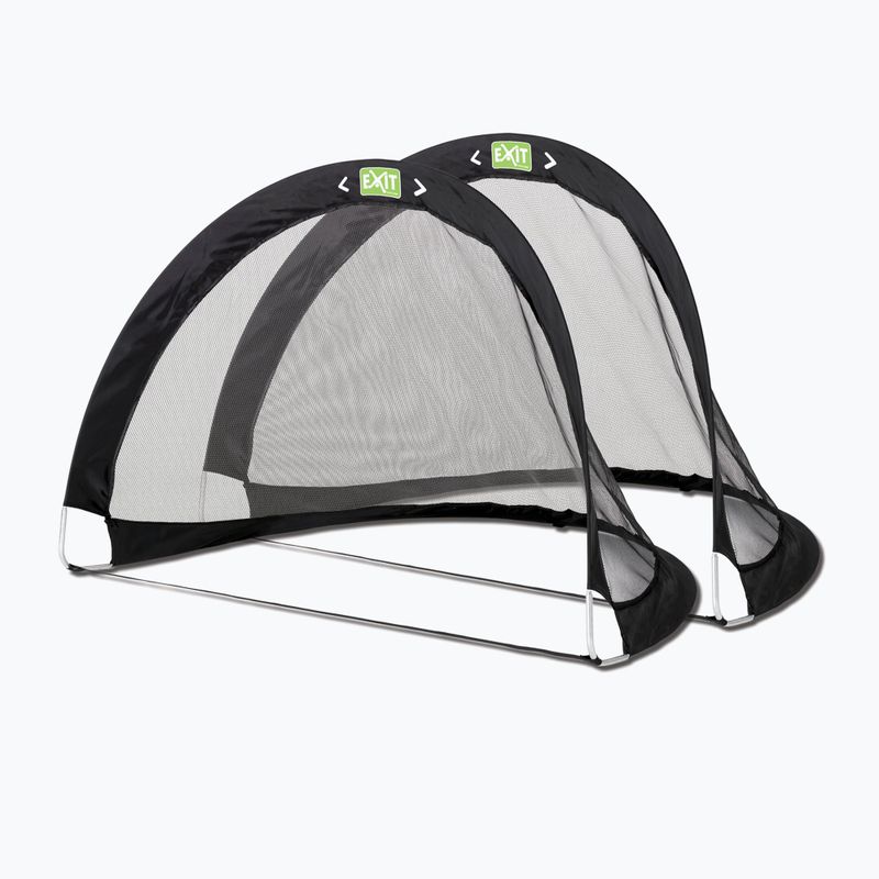 EXIT Flexx Pop-Up football goal 2 pcs. 120 x 80 cm black 79