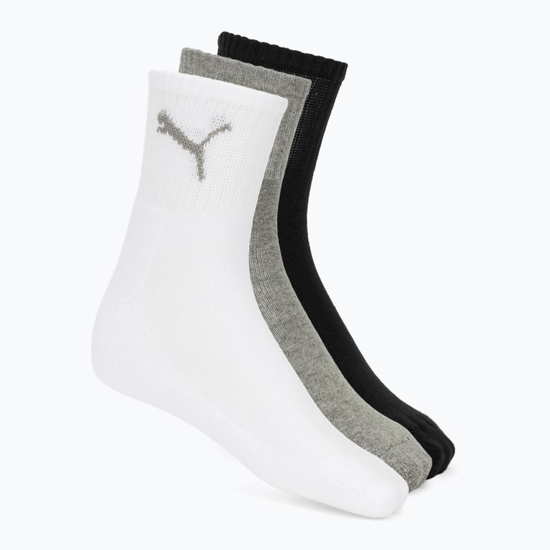 Socks PUMA Short Crew 3 pairs grey/white/black